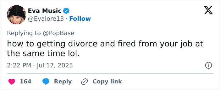 Social media post showing Coldplay fan’s reaction after exposing cheating CEO at concert kiss cam moment. Social media post showing Coldplay fan’s reaction after exposing cheating CEO at concert kiss cam moment.