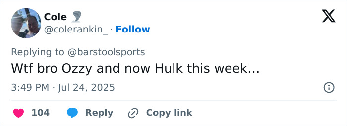 Social media reaction showing concern over WWE legend Hulk Hogan passing away and the cause now revealed. Social media reaction showing concern over WWE legend Hulk Hogan passing away and the cause now revealed.