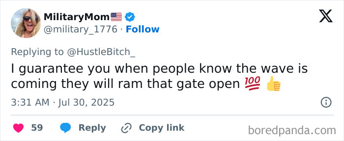 Screenshot of a tweet about refusing to open a private road to let people escape an oncoming tsunami, causing outrage. Screenshot of a tweet about refusing to open a private road to let people escape an oncoming tsunami, causing outrage.