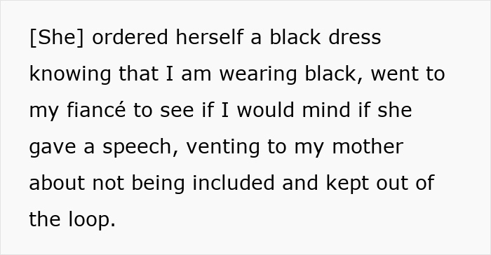 Fiancé’s female friend demands speech, matching dress, and best man role, causing bride to consider cutting ties. Fiancé’s female friend demands speech, matching dress, and best man role, causing bride to consider cutting ties.