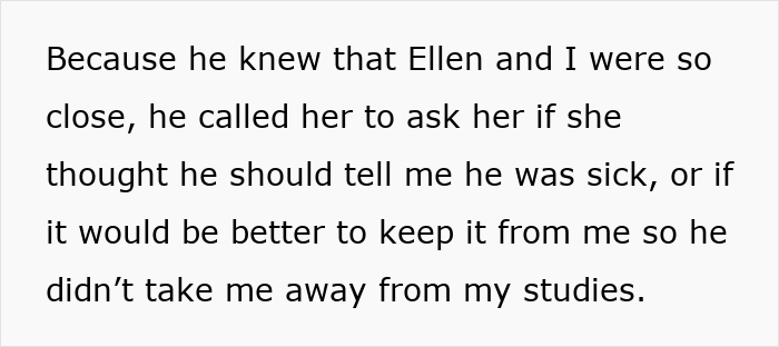 Text excerpt showing a conversation about a boyfriend consulting a best friend, hinting at best friend sabotage in relationship.
