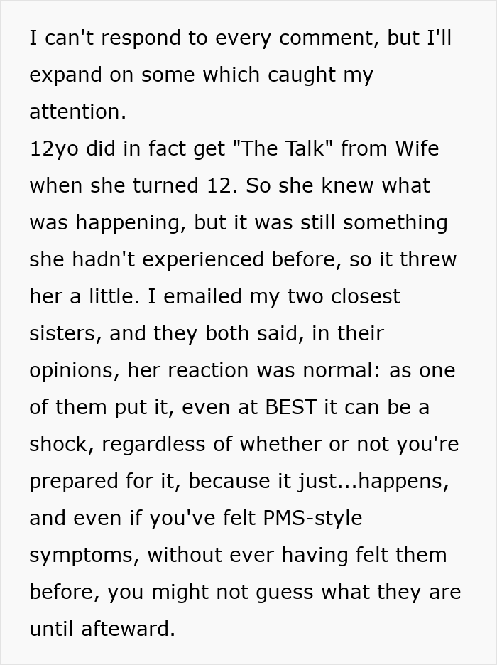 Text excerpt discussing a mom’s plan for a menstruation celebration for her 12-year-old daughter, reflecting on puberty experiences. Text excerpt discussing a mom’s plan for a menstruation celebration for her 12-year-old daughter, reflecting on puberty experiences.