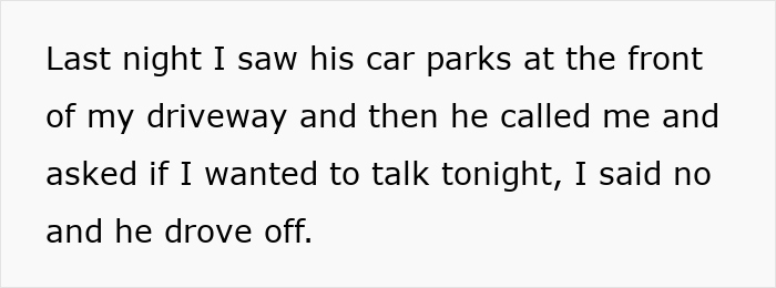 Text on a white background describing a single mom feeling uncomfortable after her boss keeps appearing at her home. Text on a white background describing a single mom feeling uncomfortable after her boss keeps appearing at her home.