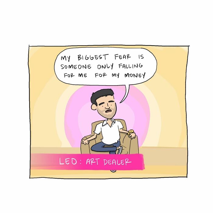 Hand-drawn comic title page with playful text in pink and purple, representing funny comics about arguing with your brain.