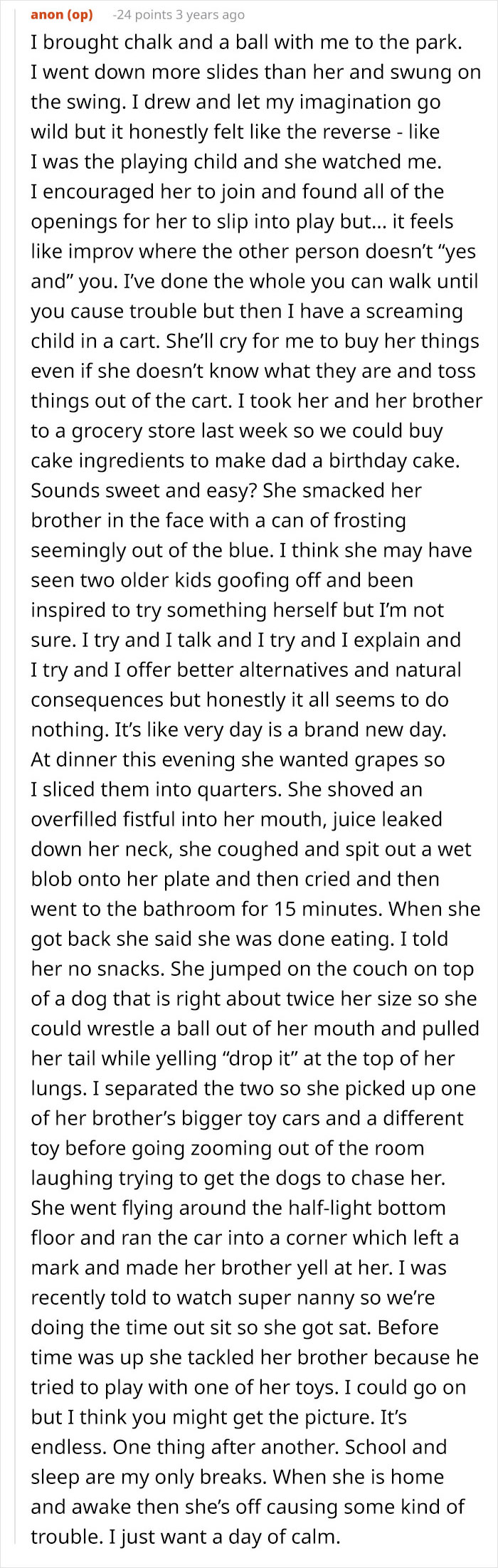 Mom shares brutally honest confession about parenting struggles sparking backlash over wish for a return program.