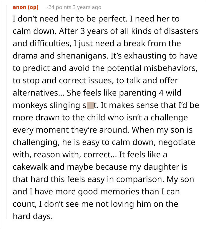 Reddit post by a mom sharing honest feelings about parenting challenges, sparking backlash and discussion on return program.