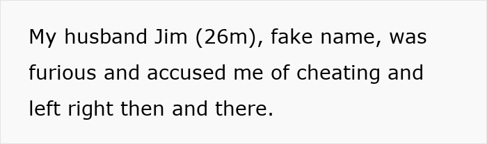 Text on a white background reading about a husband accusing his wife of cheating due to their daughter's dark skin. Text on a white background reading about a husband accusing his wife of cheating due to their daughter's dark skin.