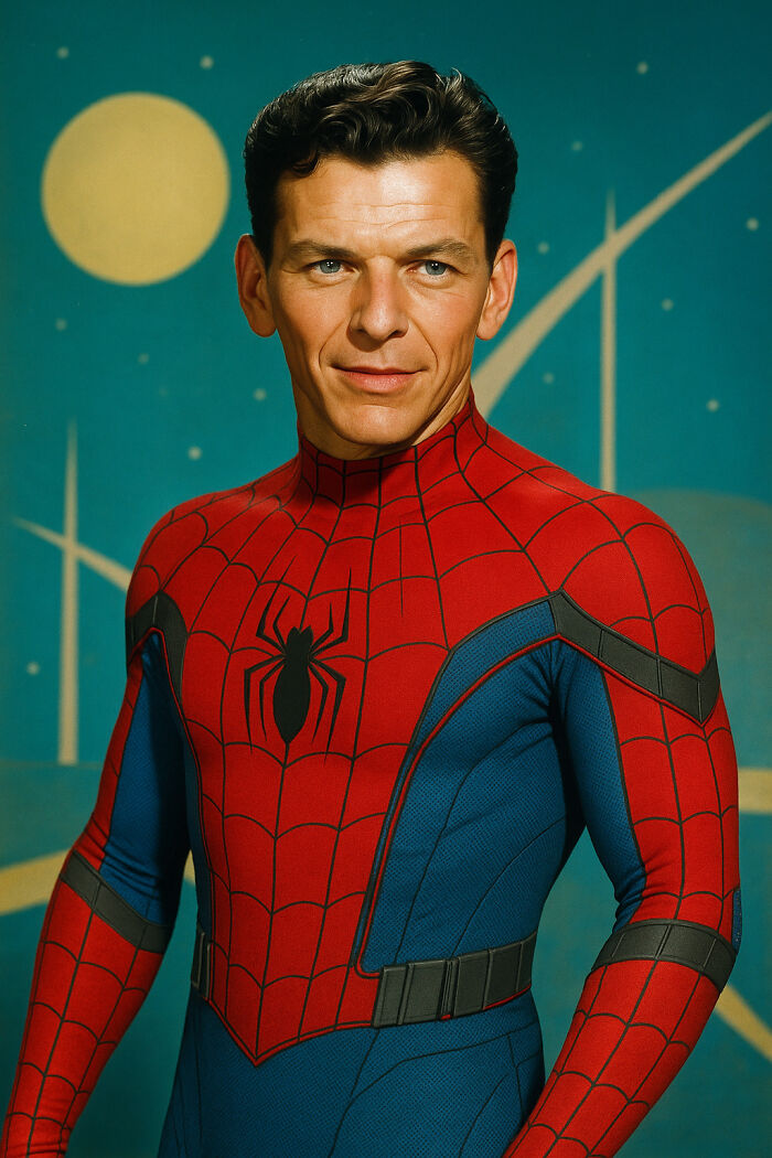 Frank Sinatra As Spider-Man