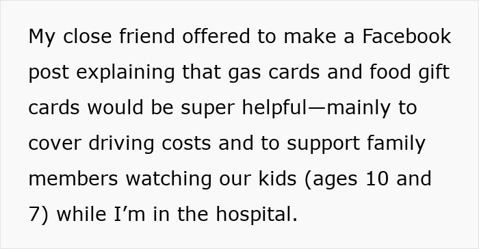 MIL Thinks DIL Asking For Help During Cancer Treatment Is 'Tacky', Gets Destroyed Online MIL Thinks DIL Asking For Help During Cancer Treatment Is 'Tacky', Gets Destroyed Online