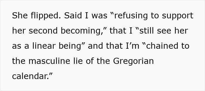 Text excerpt about a guy refusing to attend sister’s rebirth party due to discomfort with the event and differing beliefs. Text excerpt about a guy refusing to attend sister’s rebirth party due to discomfort with the event and differing beliefs.