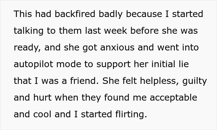 Text excerpt describing a man demoted to friend by his girlfriend who then upgrades himself to a flirty bachelor. Text excerpt describing a man demoted to friend by his girlfriend who then upgrades himself to a flirty bachelor.