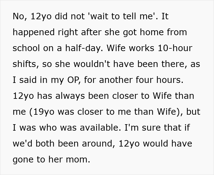 Text excerpt discussing a mom and daughter relationship during menstruation, focusing on timing and family dynamics. Text excerpt discussing a mom and daughter relationship during menstruation, focusing on timing and family dynamics.