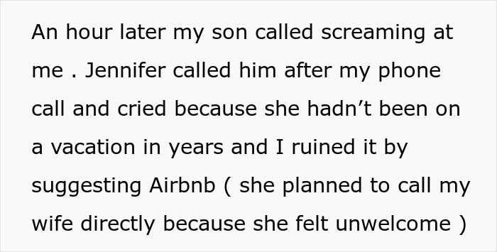 Entitled Woman And Her Kid Want To Vacation At Ex-In-Laws’ House, Get Denied And Spark Drama Entitled Woman And Her Kid Want To Vacation At Ex-In-Laws’ House, Get Denied And Spark Drama