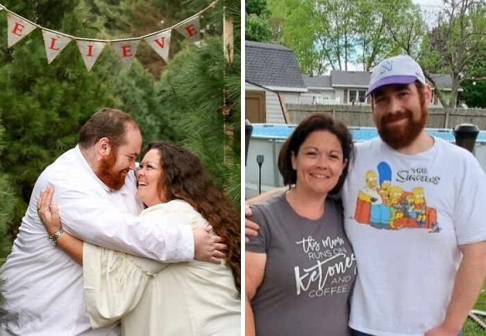 Couples embracing outdoors surrounded by greenery, capturing the beauty of planet Earth in wholesome moments.
