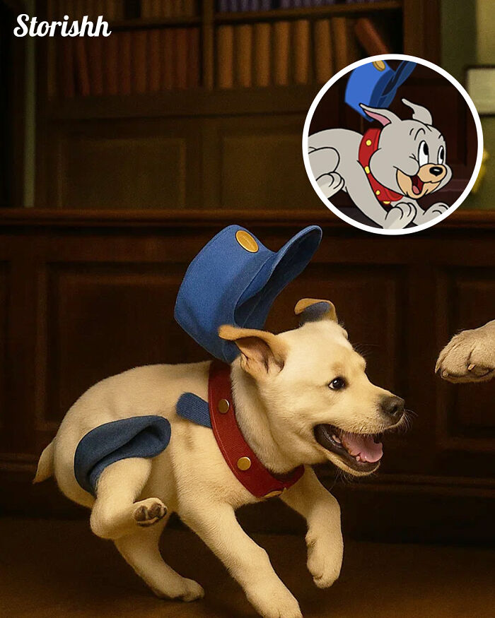 I Used AI To Bring Tom & Jerry Into The Real World (9 Pics)