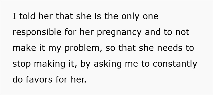 Alt text: Man fed up with pregnant roomie expressing frustration about being asked for favors despite the pregnancy responsibility. Alt text: Man fed up with pregnant roomie expressing frustration about being asked for favors despite the pregnancy responsibility.
