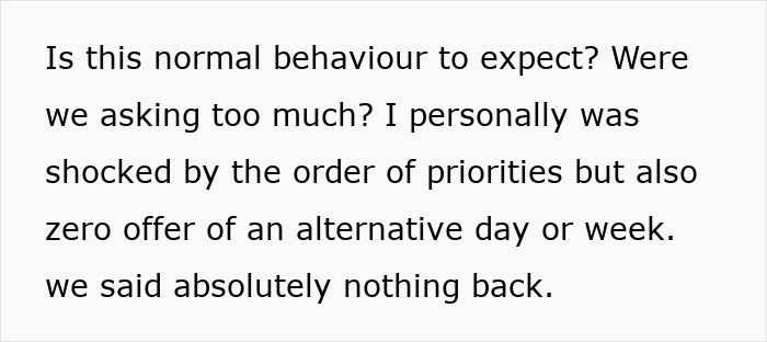 Text discussing frustration over grandpa skipping babysitting duty for a party weekend, upsetting the daughter-in-law. Text discussing frustration over grandpa skipping babysitting duty for a party weekend, upsetting the daughter-in-law.