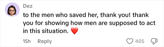 Comment thanking men who delivered vigilante justice after brute attacked woman on subway platform. Comment thanking men who delivered vigilante justice after brute attacked woman on subway platform.