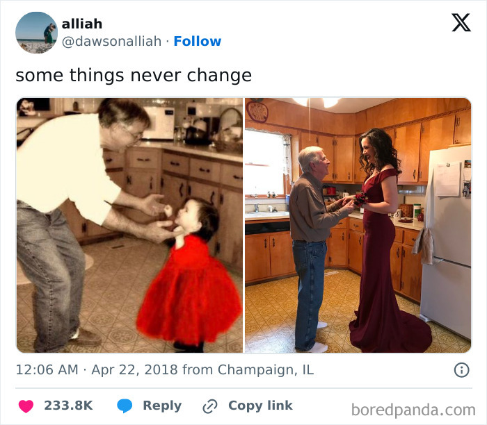 Father and daughter sharing a tender moment in a cozy kitchen, capturing the beauty of planet Earth’s timeless love.