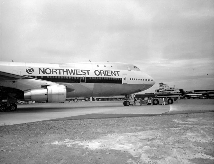 Vintage Northwest Orient plane on runway, related to FBI dead ends in newly released DB Cooper documents. Vintage Northwest Orient plane on runway, related to FBI dead ends in newly released DB Cooper documents.