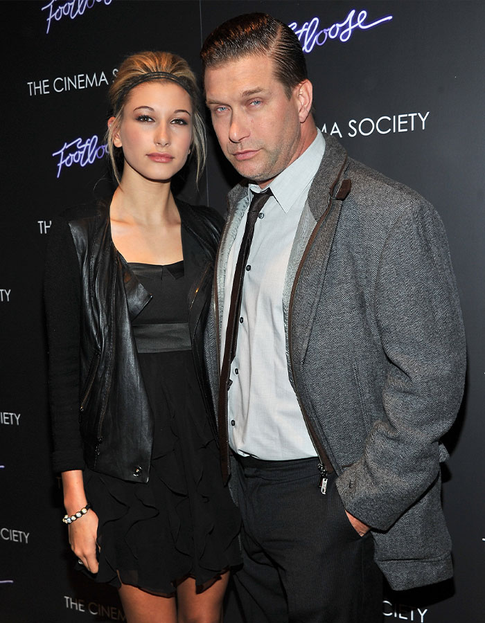 Hailey Bieber and her dad Stephen Baldwin posing at a film event amid family rift and $1B Rhode sale news. Hailey Bieber and her dad Stephen Baldwin posing at a film event amid family rift and $1B Rhode sale news.
