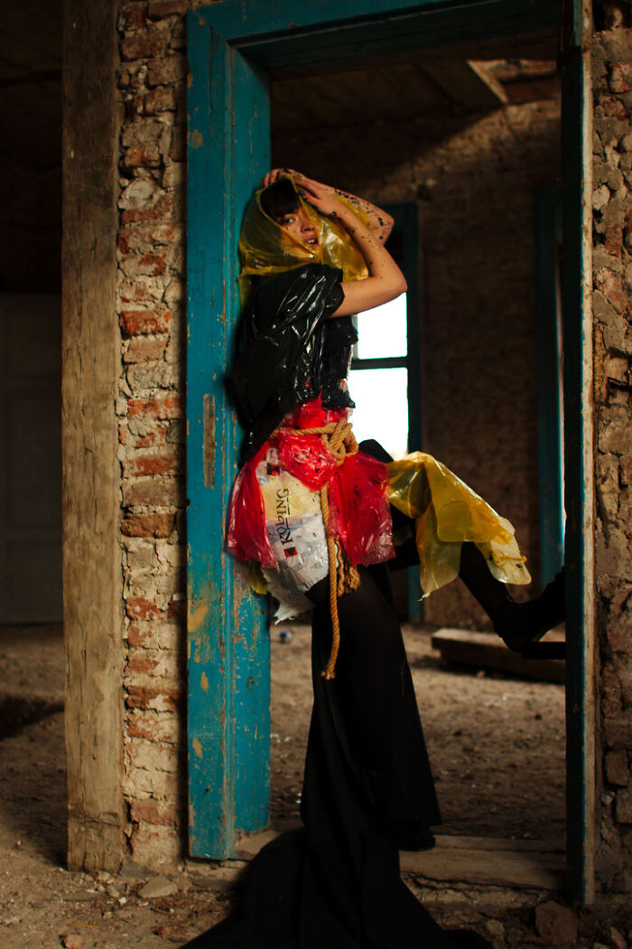 Decay Meets Couture: Fashion Against A Backdrop Of Abandonment