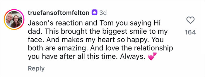 Fan comment praising Harry Potter stars' surprise reunion, highlighting emotional reactions and strong relationships over time. Fan comment praising Harry Potter stars' surprise reunion, highlighting emotional reactions and strong relationships over time.