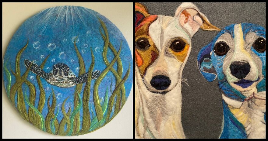 Jessica Cavaliere Captures Nature In Fiber Art Jessica Cavaliere Captures Nature In Fiber Art
