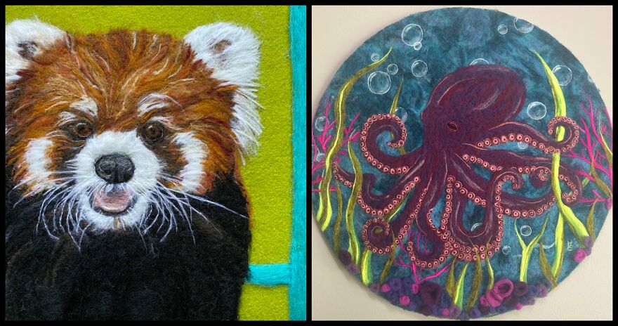 Jessica Cavaliere Captures Nature In Fiber Art Jessica Cavaliere Captures Nature In Fiber Art