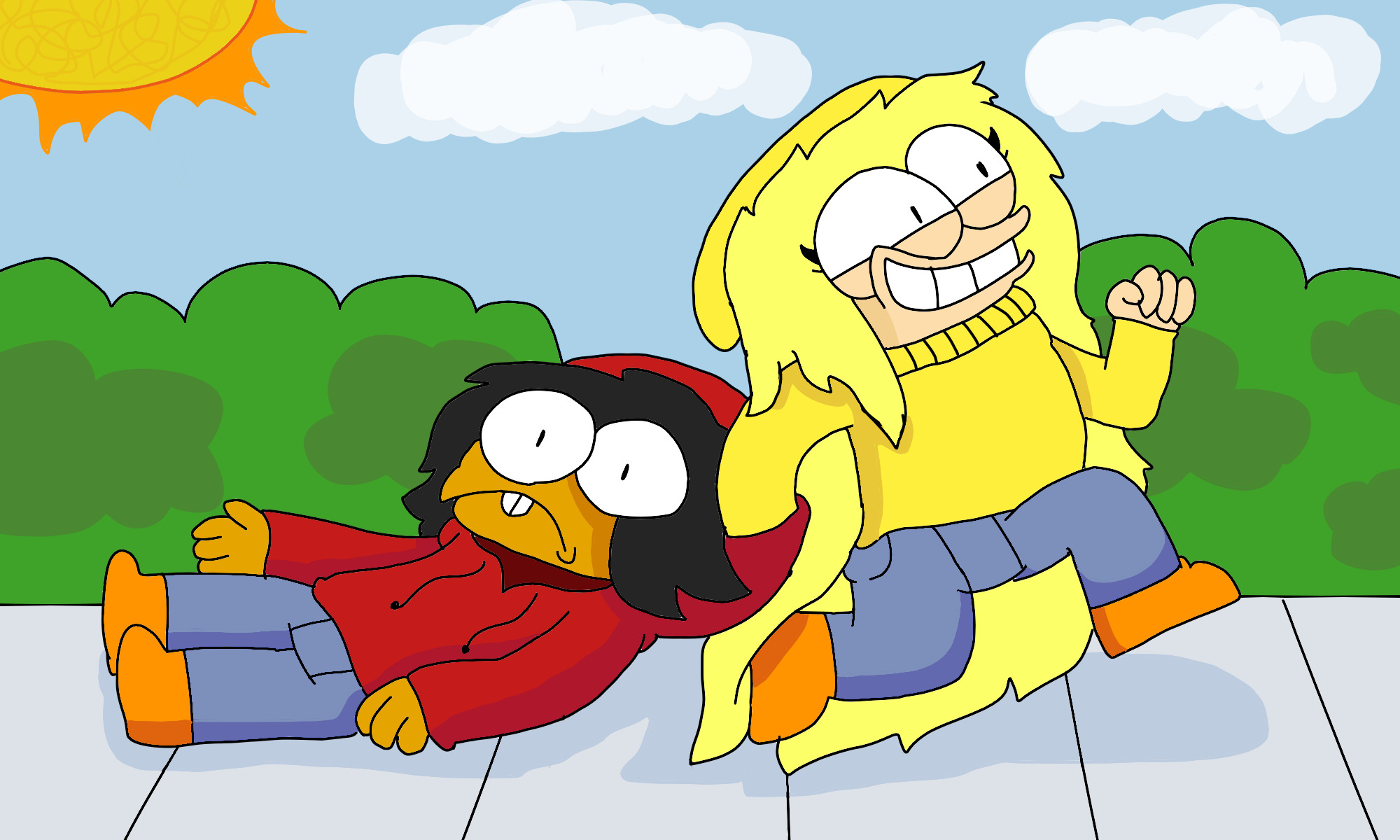 I Make Art Of Two Best Friends (And Foils), Khalil And Julia (15 Pics)