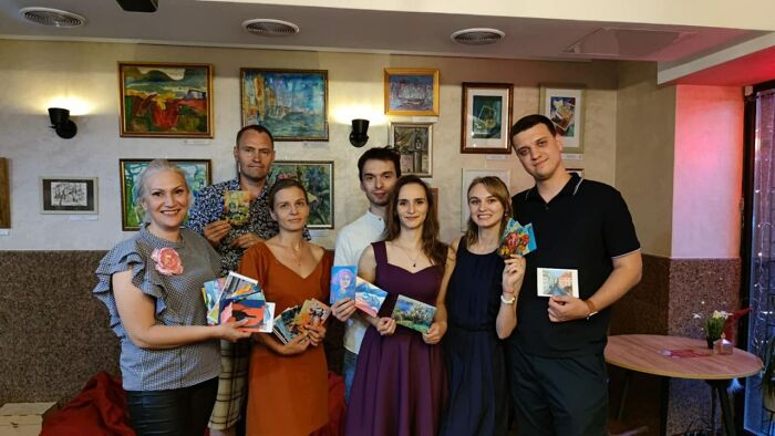 Seeing Light Through The Clouds: A Collective Art Exhibition In Dnipro.