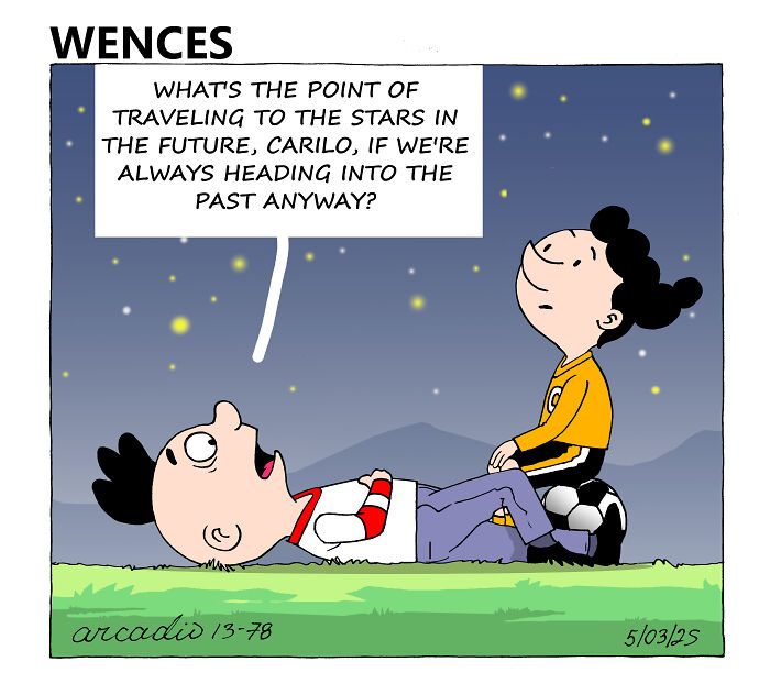Here Are My 5 New Wences Comic Strips