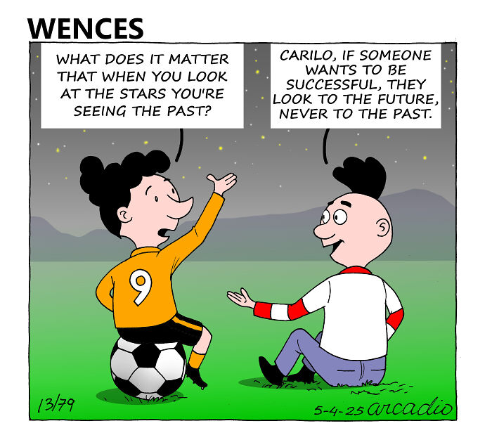 Here Are My 5 New Wences Comic Strips