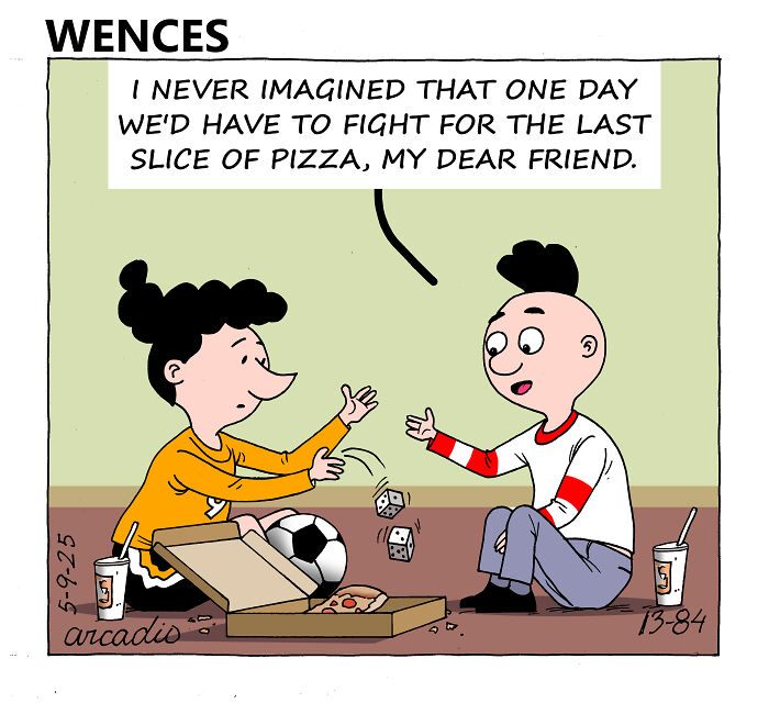The Adventures Of Wences: Here’s My 8 New Comic Strips