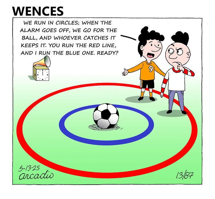 The Adventures Of Wences: Here’s My 8 New Comic Strips