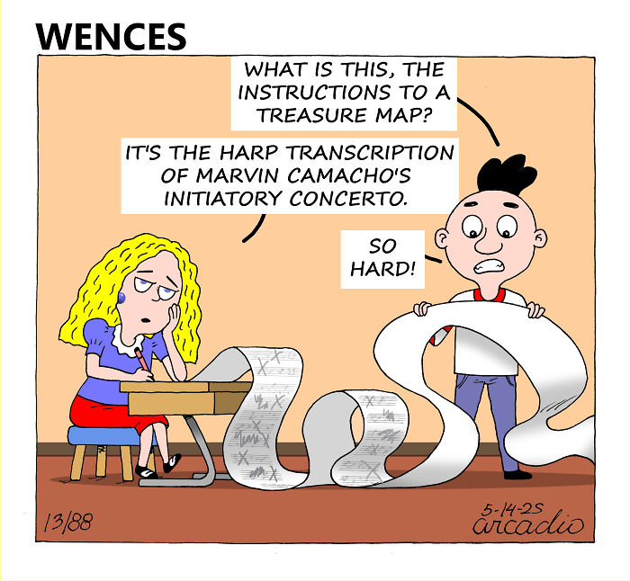 The Adventures Of Wences: Here’s My 8 New Comic Strips