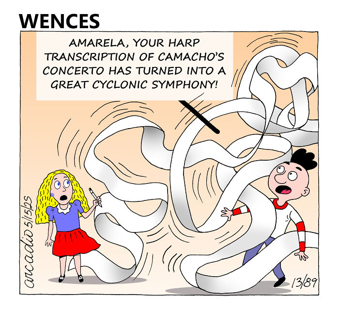 The Adventures Of Wences: Here’s My 8 New Comic Strips