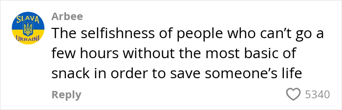 Social media comment about passenger's allergy request announcement on a flight, highlighting selfishness and life-saving importance. Social media comment about passenger's allergy request announcement on a flight, highlighting selfishness and life-saving importance.