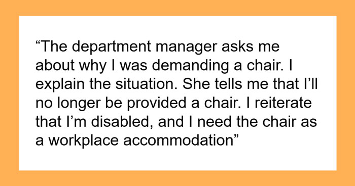 Ableist Manager Talks Down To Disabled Employee, Gets Put In Her Place By Upper Management