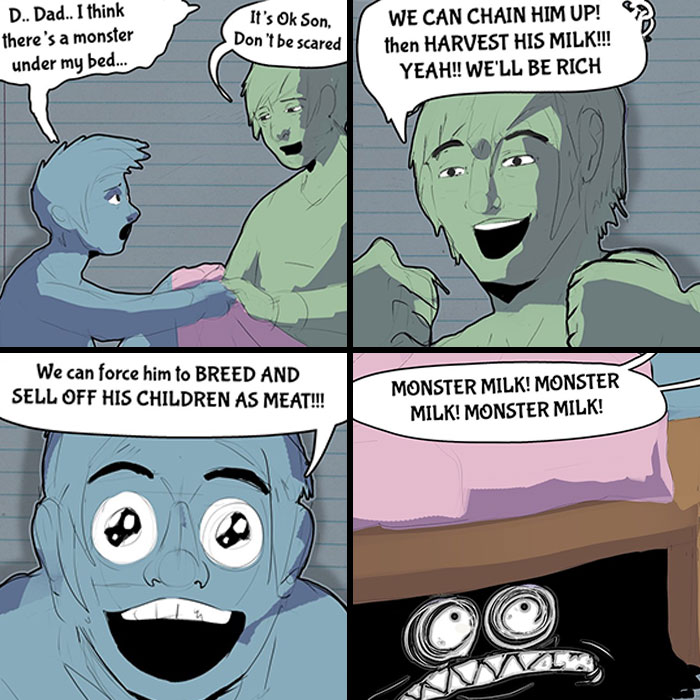 If You’re Feeling Weird, You Might Like These 50 Surreal Comics By ‘Nellie’s Nest’