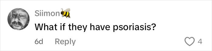 Comment on social media questioning psoriasis, related to professional escort sparks debate on racial discrimination in the industry.