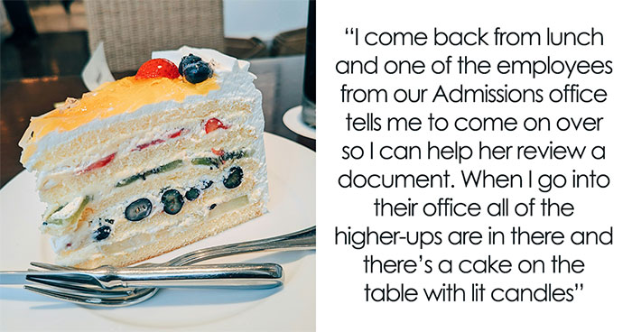 “You Sound Insufferable”: Introvert Dislikes Coworkers Getting Them B-Day Cake, Throws It In Trash