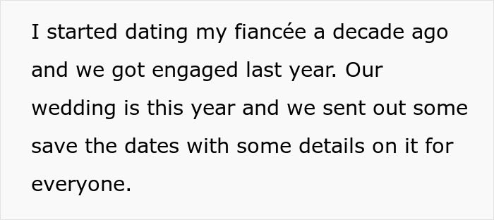 Text excerpt describing a man refusing to relocate wedding despite stepsister’s disability, causing family drama. Text excerpt describing a man refusing to relocate wedding despite stepsister’s disability, causing family drama.