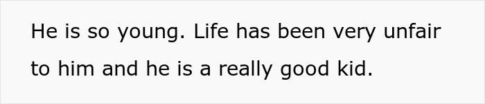 Text image showing a quote about a young teen facing unfair life challenges and being a good kid. Text image showing a quote about a young teen facing unfair life challenges and being a good kid.
