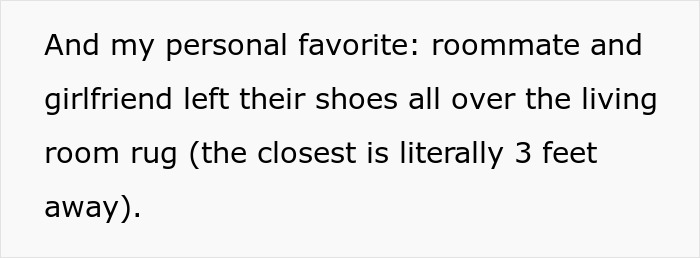 Text about college students and their messy roommates, highlighting conflicts with their only female roommate getting petty. Text about college students and their messy roommates, highlighting conflicts with their only female roommate getting petty.