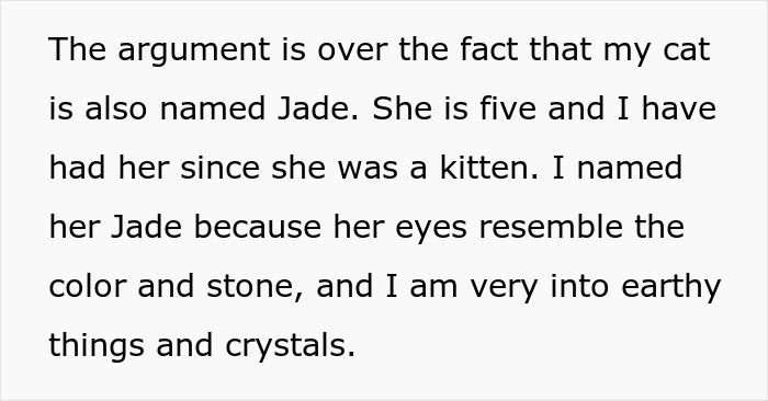 Woman furious her partner won’t rename cat, causing tension linked to her traumatic childhood memories. Woman furious her partner won’t rename cat, causing tension linked to her traumatic childhood memories.