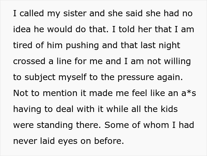 Text excerpt showing frustration of woman quitting babysitting after BIL arrives with kids she never met expecting free care. Text excerpt showing frustration of woman quitting babysitting after BIL arrives with kids she never met expecting free care.