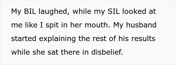 Text excerpt showing a family conflict highlighting inlaws day ruined genetic heritage information tension. Text excerpt showing a family conflict highlighting inlaws day ruined genetic heritage information tension.