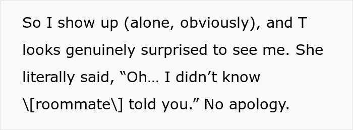 Text excerpt from a conversation about a Guy’s female best friend not inviting his girlfriend to a surprise birthday party. Text excerpt from a conversation about a Guy’s female best friend not inviting his girlfriend to a surprise birthday party.
