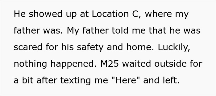 Text describing a woman rethinking her relationship and fearing for her life after one red-flag argument with her boyfriend. Text describing a woman rethinking her relationship and fearing for her life after one red-flag argument with her boyfriend.